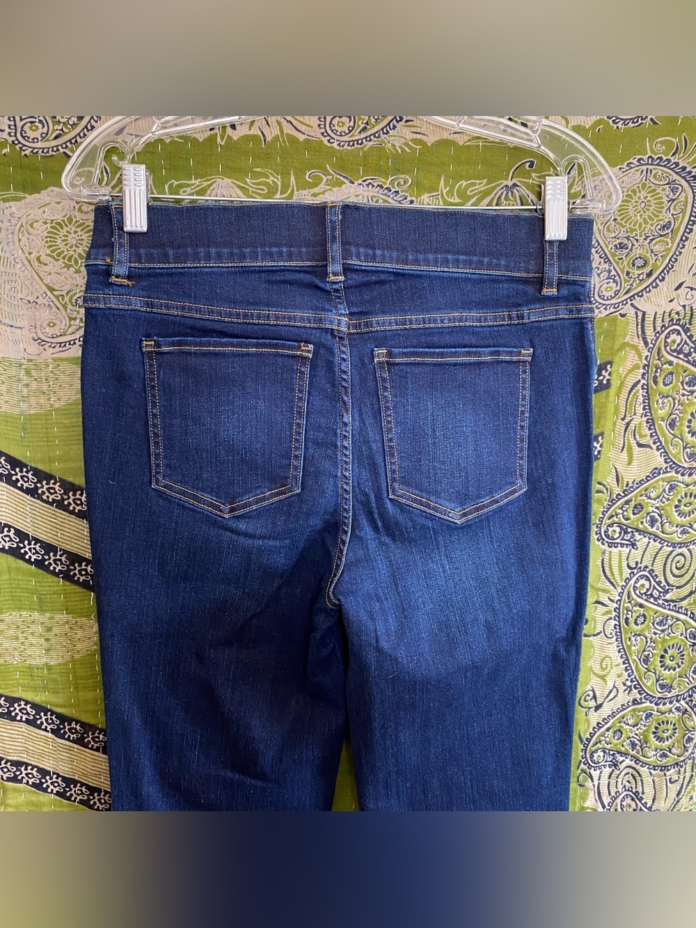 NWT. Spanx Midnight Shade Flare Downtown Pull-On Shaping Pants Size Medium Chic - Picture 10 of 16